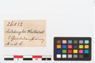 Etikett zu Goldspiralring (NHMW-PRAE-026832)